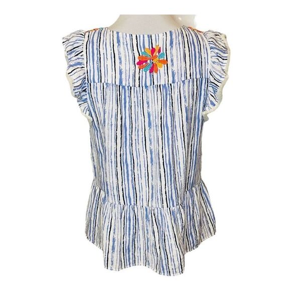 THML Embroidered Top Size Small - Picture 2 of 10